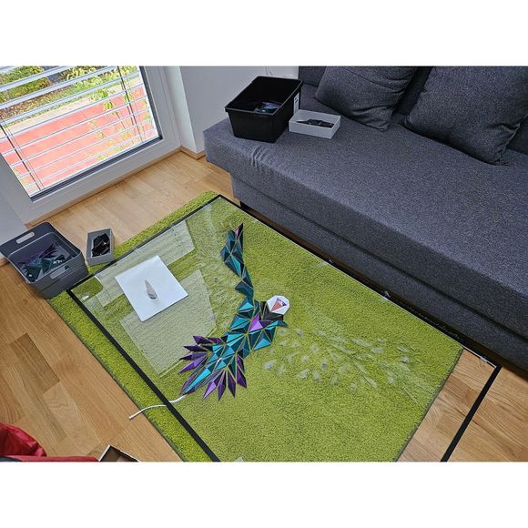 DGEmily Geometric Saxphone Wall Art | Large-Scale Wall Decor | Custom Sizes!! - Picture 7 of 7